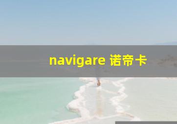 navigare 诺帝卡